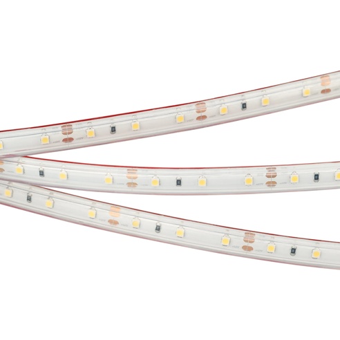 Лента светодиодная RTW 2-5000PS 12V Warm3000 (3528, 300 LED, LUX) (Arlight, 4.8 Вт/м, IP67)