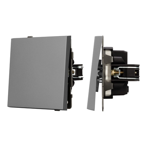 Механизм звонкового выключателя SWT-TENDO-MKR1-PL-GR (230V, 10A) (Arlight, -)