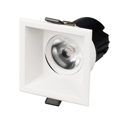 Светильник MS-FLOW-BUILT-S85x85-12W Warm3000 (WH, 15 deg, 230V) (Arlight, IP20 Металл, 5 лет)