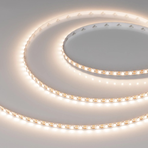 Лента FC-A120-5mm 24V Warm3500-CX1 (10 W/m, IP20, 5m) (Arlight, резка 1 светодиод)