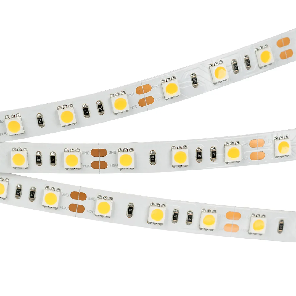 Лента светодиодная RT2-5050-60-12V White (300 LED) (NormaLED, 14.4 Вт/м, IP20) - изображение товара