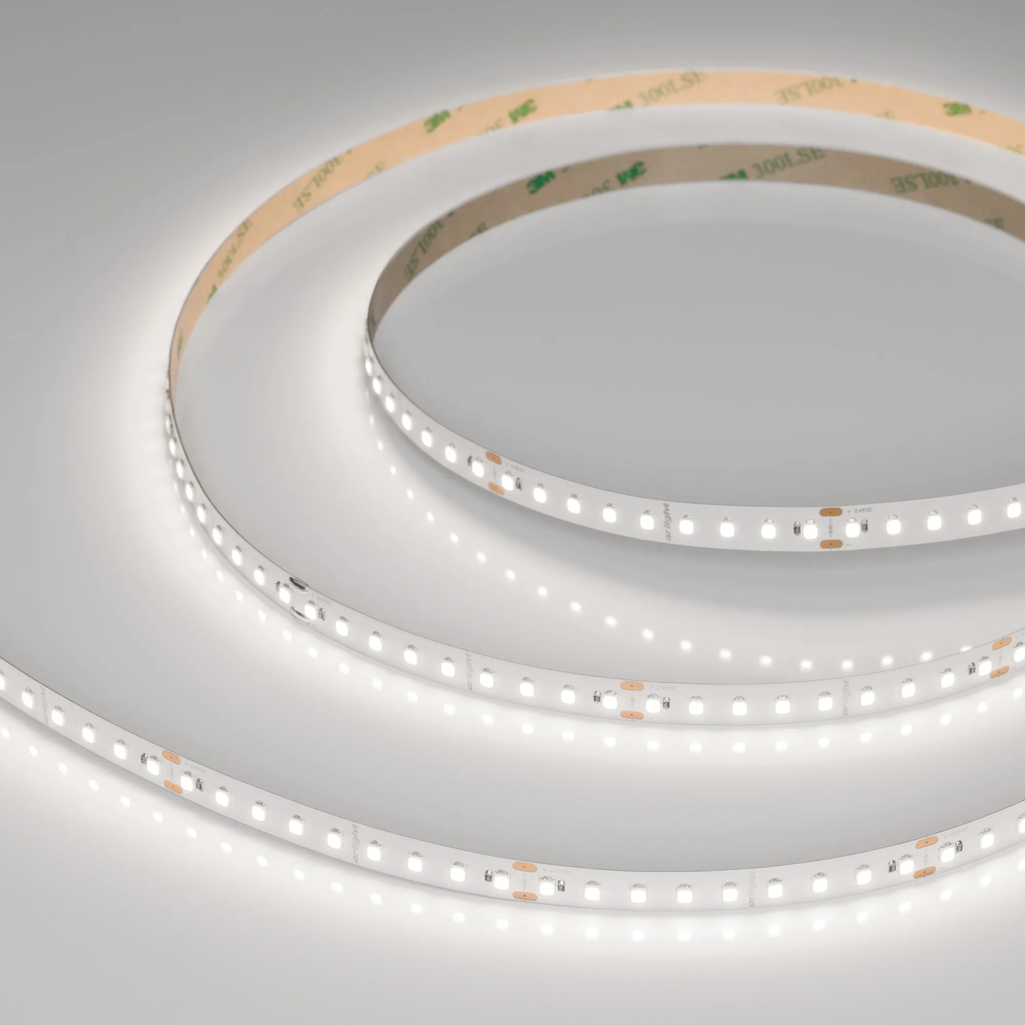 Лента светодиодная UL-A126-10mm 24V Day5000 (8 W/m, IP20, 5m) (Arlight, высок.эфф.165 лм/Вт) - изображение товара