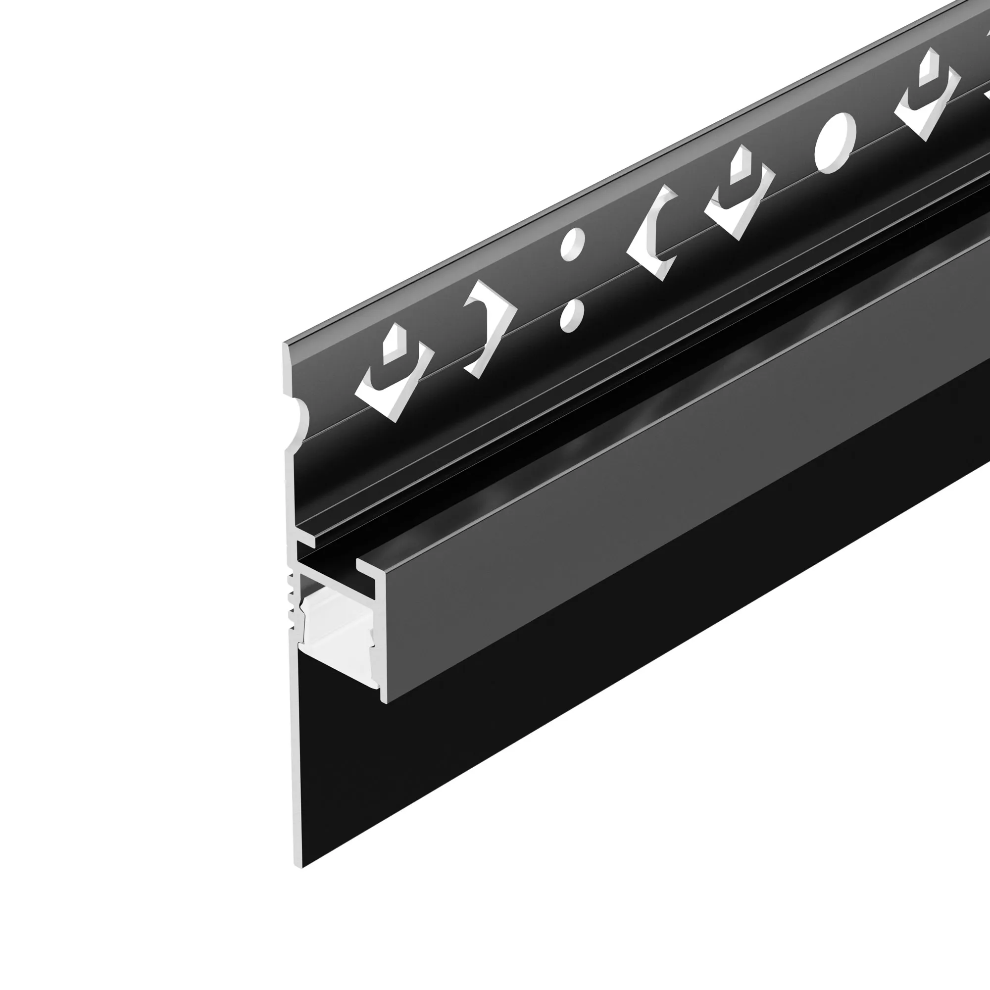 Профиль ARH-PLINTUS-FANTOM-2000 BLACK (Arlight, Алюминий) - изображение товара