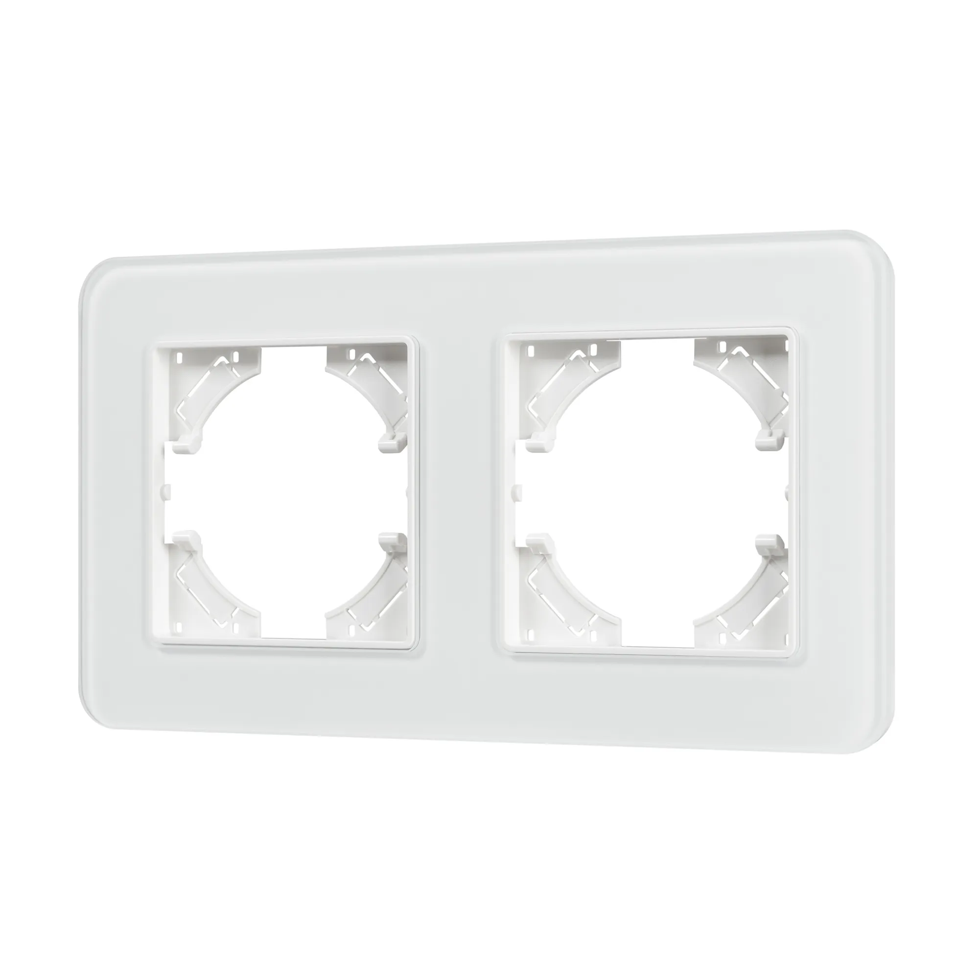 Рамка стеклянная FRM-OMALI-GS-2-WH (Arlight, -) - изображение товара