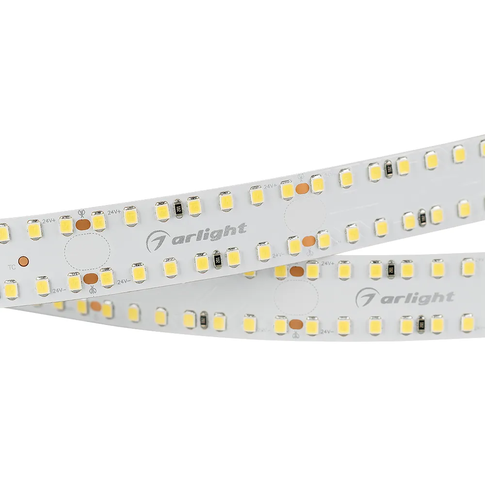 Лента светодиодная S2-2500 24V Warm 2700K 20mm (2835, 280 LED/m, LUX) (Arlight, 20 Вт/м, IP20) - изображение товара