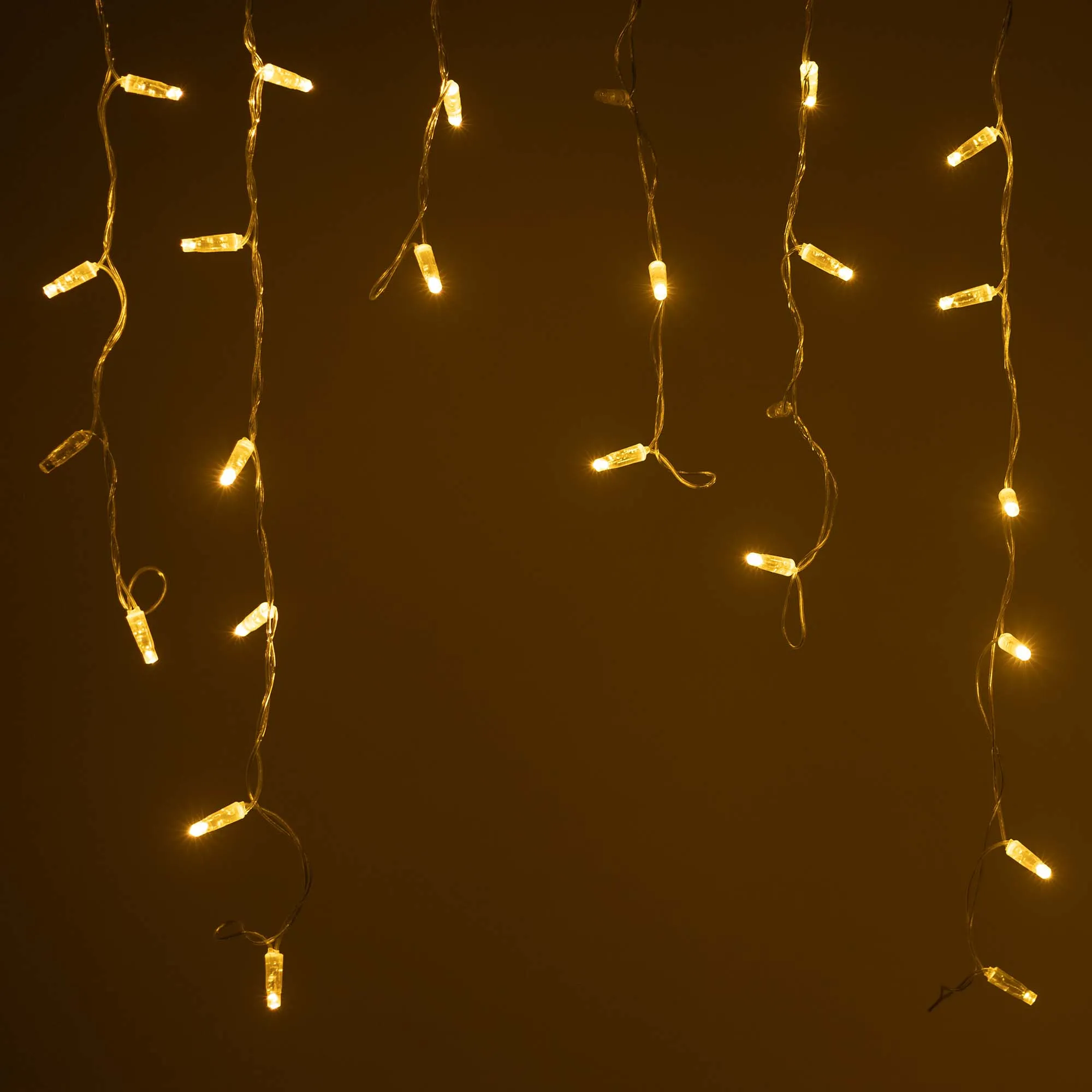 Светодиодная гирлянда ARD-EDGE-CLASSIC-2400x600-CLEAR-88LED-MILK-FLASH Warm/Warm (230V, 6W) (Ardecoled, IP65) - изображение товара