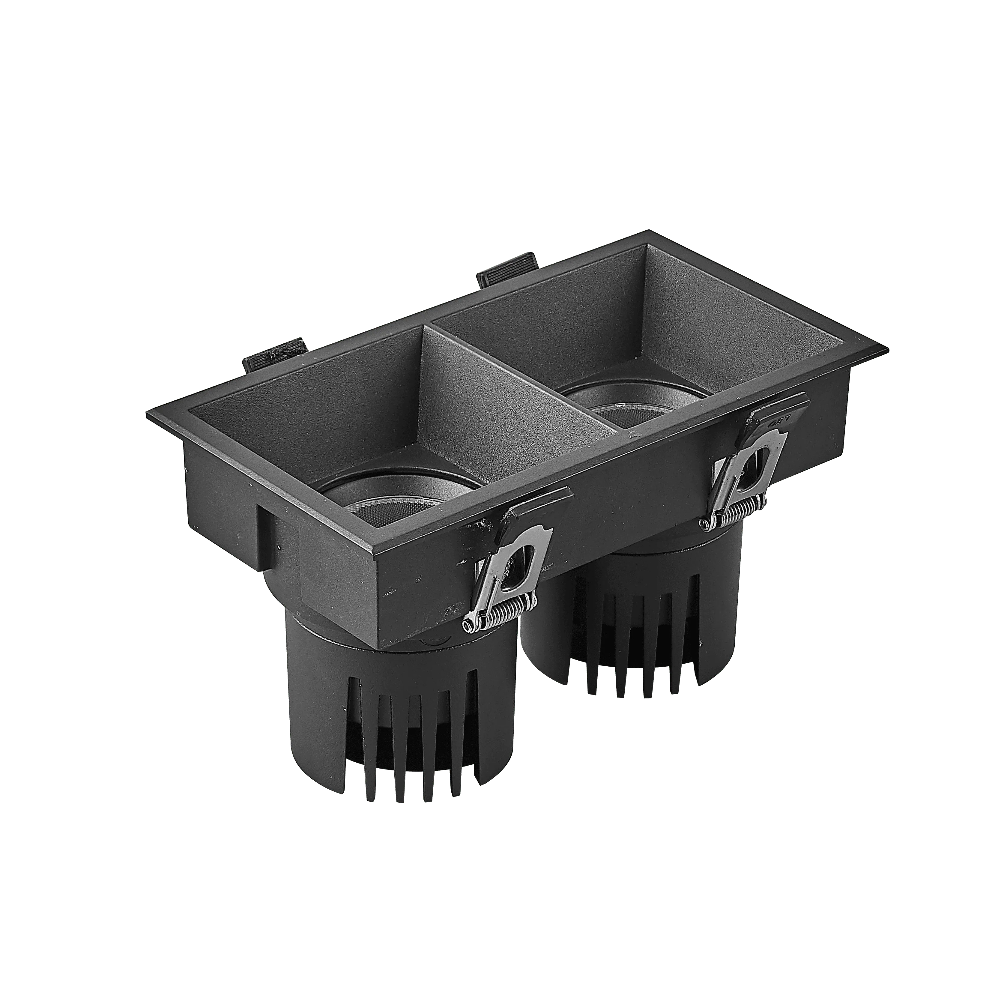 Светильник MS-FLOW-BUILT-S157x85-2x12W Warm3000 (BK, 55 deg, 230V) (Arlight, IP20 Металл, 5 лет)