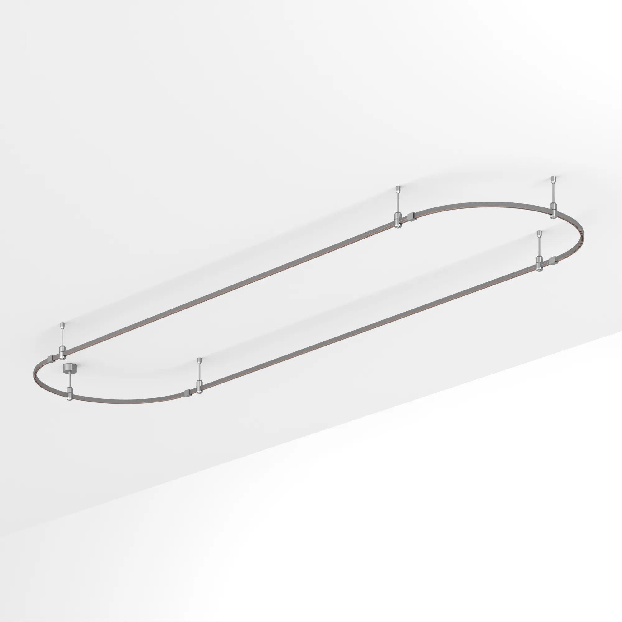 Трек ART-APRIORI-OVAL-ROD-200-4000x1000 (TN) (Arlight, IP20 Металл, 3 года)